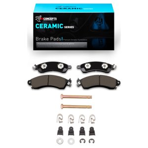 Chevrolet Camaro Brake Pads - Front - R1 Concepts - Ceramic - `85-`04